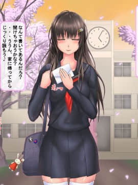 (同人CG集) [サークルひとり] 人生破滅J○～私の人生、どうしてこうなっちゃったんだろ～_hametu_0004