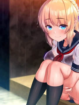 (同人CG集) [ラチマニア共和国 (ヒラル)] 濡れ透けの姪に欲情してしまい……_b125