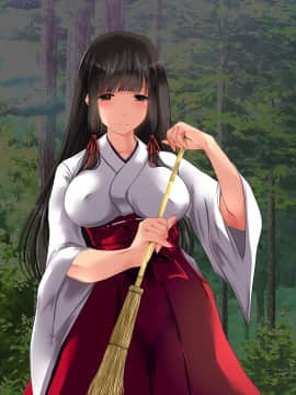 (同人CG集) [梅洞てんぷりゃー] Jカップ爆乳女子校生巫女が処女喪失から受精まで繰り返される膣内射精により清純さと淫靡さを併せ持つ尊巫女になった話_208_004