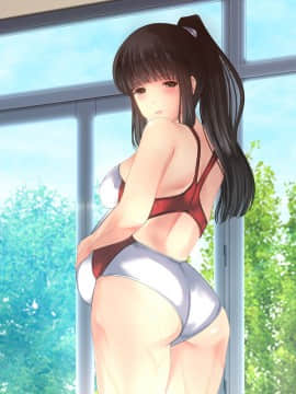 (同人CG集) [梅洞てんぷりゃー] Jカップ爆乳女子校生巫女が処女喪失から受精まで繰り返される膣内射精により清純さと淫靡さを併せ持つ尊巫女になった話_344_145