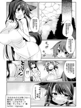[脸肿汉化组](C96) [にげるサポート (にげサポ)] おおかみさんは怖くない! (東方Project)_021
