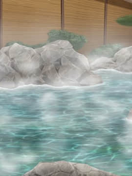 [GOKU-RAKU] ゆのまち人妻紀行 ～温泉で濡れ濡れです！～_bg_30