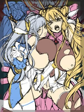 [わるきゅ～れ] 絶対服従プリンセス ～姫辱革命録～_絶プリ_メイン画像_ラフB