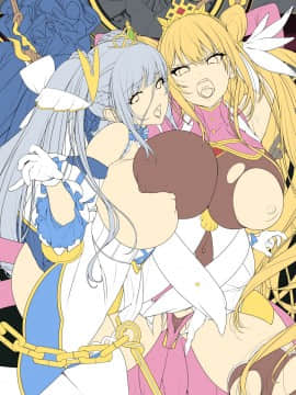 [わるきゅ～れ] 絶対服従プリンセス ～姫辱革命録～_絶プリ_メイン画像_原画A