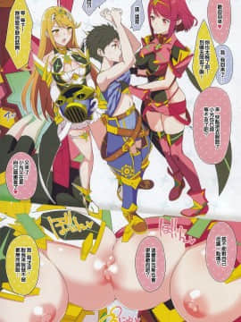 [渣渣汉化组](C96) [ゆーき乳業 (悠木しん)] FlameLights (ゼノブレイド2)_03