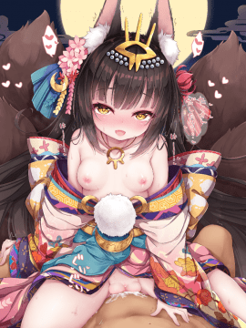 [空色れん] 御子服長〇ちゃん騎乗位♡ (アズールレーン)_06__0006-min