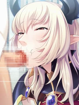 [Miel] 傲慢巨乳魔王ルシファー、追放された底辺召喚士の絶対服従孕ませ使い魔に堕ちる_ev001k