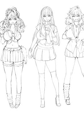 [わるきゅ～れ] ビッチリッチパーティ! ～ギャルお嬢様の殿方イキヌキ計画～_キャララフ01