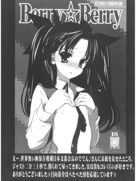 [wl00314824個人漢化] (C67) [スタジオ☆ひまわり (日向京介)] Berry☆Berry (Fate_stay night)_17