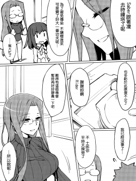 [就變態翻譯組一人樣 x 我尻故我在個人漢化] (C97) [S.S.L (柳)] ライダーさんの看病。 (Fate stay night) [中国翻訳]_003
