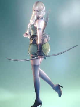 [Oreo] The Ultimate Goblin Gangbang 3_Elf archer - Hair  1