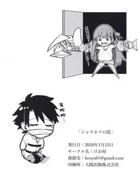 (C97) [けお屋 (ケオヤ)] ジョウネツの罠 (FateGrand Order) [中国翻訳] [DL版]_30