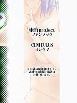 [oo君個人漢化] (例大祭14) [CUNICULUS (ヨシタマ)] 衣玖さんにみせて♥ (東方Project)_18