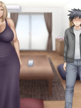 下宿先のビラまん母とスジまん娘との性生活_c003