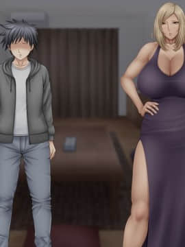 下宿先のビラまん母とスジまん娘との性生活_d034