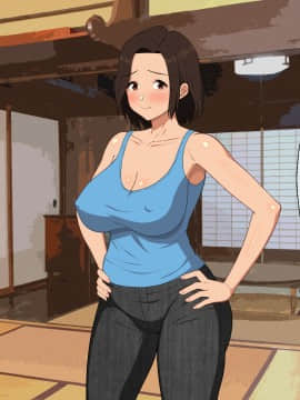 [新桥月白日语社][同人CG][春葉流亭] 真夏の田舎で汗だくになって貪りあう母子_161_160