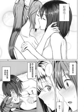 [脸肿汉化组] (秋季例大祭6) [ムゲンダイ (フメイ)] 相方とレズビアン風俗を鑑賞することになりました。 (東方Project)_12
