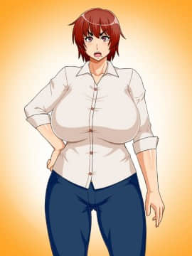 [NTR推進委員会 (エロ乞食)][爆乳肝っ玉ママが他所の子のボディコンママオナホにされてしまう話]_003_1_2