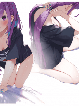 [まかろん大帝 (がおう)] AQUART 2 (湊あくあ) [中国翻訳]_005_006