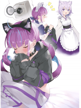 [まかろん大帝 (がおう)] AQUART 2 (湊あくあ) [中国翻訳]_011