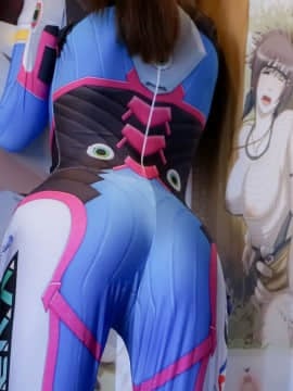 【少女映畫】D.VA战斗服_DSC00779