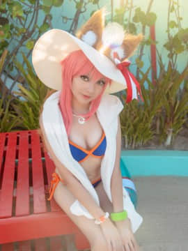 [MaySakaali] 合集_Tamamo_no_Mae_Lancer_Fate_Grand_Order_Cosplay_by_MaySakaali_764408105