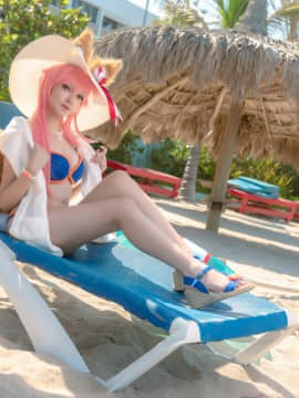 [MaySakaali] 合集_Tamamo_no_Mae_Lancer_Fate_Grand_Order_Cosplay_by_MaySakaali_764417825