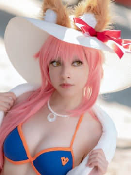 [MaySakaali] 合集_Tamamo_no_Mae_Lancer_Fate_Grand_Order_Cosplay_by_MaySakaali_764418330