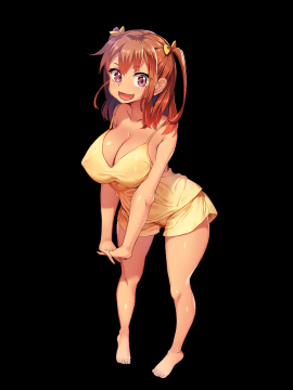 [鳥居姫 (虚空力士)] 田舎に行ったら無知っ娘従姉妹を孕ますまで帰れなくなった!!_765_D_Chisato_Pajamas