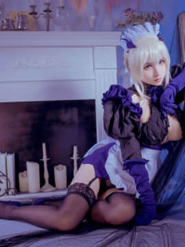 [Rioko凉凉子] Fate／Grand Order - Artoria Pendragon〔Alter〕 (Lancer) [Maid ver. from OrangeMaru (YD)]_023