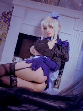 [Rioko凉凉子] Fate／Grand Order - Artoria Pendragon〔Alter〕 (Lancer) [Maid ver. from OrangeMaru (YD)]_021