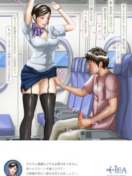 [H&ストック] 割高航空 淫精美エアライン 機内サービスガイドブック Part B_s09