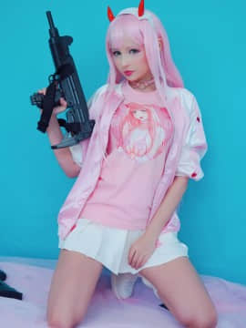 [Hidori Rose] Zero Two cosplay full gear_Hidori - Zero Two (3)