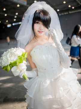 Coser 凰儿 (Huang) [bcy.net 45243] (2016-11-21)_[约会大作战] {时崎狂三} 狂三婚纱 #009 [by 凰儿][2015-12-30]