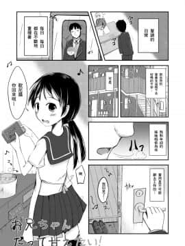 [零食汉化组] [ろりおいる (ろいる)] お兄ちゃんだって甘えたい_03
