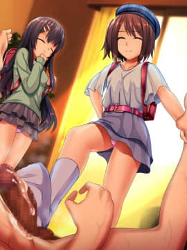 [くりまんじゅう] 女系家族の犬になった僕_432_D1_yui_foot_smile_waon_tare