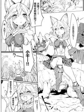 [不咕鸟汉化组] (C91) [兔子老大 (半里バード9)] センちゃん! ニャンと言って (グランブルーファンタジー)_02
