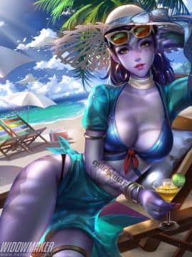 [Patreon Pixiv] ❤️❤️ Liang Xing_282_64669198_p0_Widowmakers_new_summer_skin