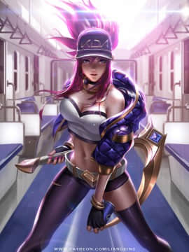 [Patreon Pixiv] ❤️❤️ Liang Xing_582_kda_akali