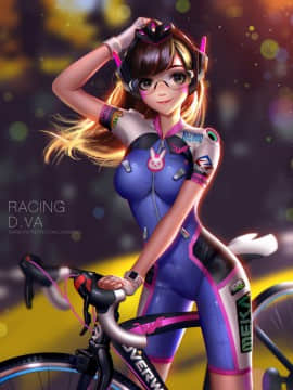 [Patreon Pixiv] ❤️❤️ Liang Xing_663_racing_d.va