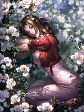 [Patreon Pixiv] ❤️❤️ Liang Xing_830_aerith_by_liang_xing_ddat5xa