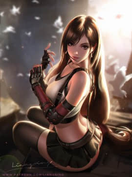 [Patreon Pixiv] ❤️❤️ Liang Xing_833_tifa_lockhart_by_liang_xing_dd9ozr8