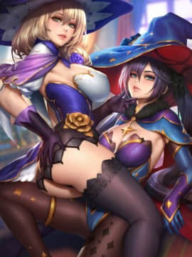 Artist ❤️❤️ NeoArtCorE [2020-11-17]_0011_001_Mona_Lisa_Genshin_Impact_hi_res