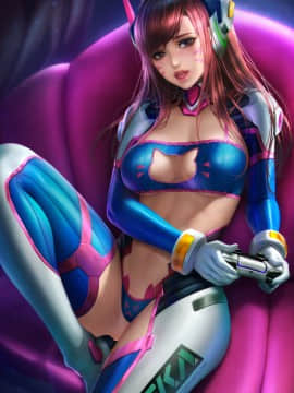 Artist ❤️❤️ NeoArtCorE [2020-11-17]_0045_035_D.Va_Overwatch_lingerie