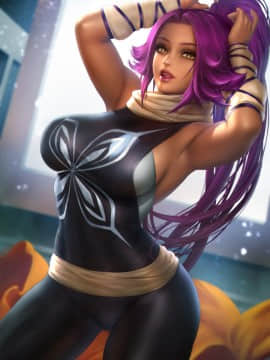 Artist ❤️❤️ NeoArtCorE [2020-11-17]_0085_075_Yoruichi_Shihouin_hi_res