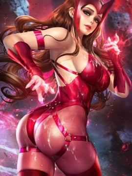 Artist ❤️❤️ NeoArtCorE [2020-11-17]_0159_149_Scarlet_Witch_lingerie2