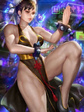 Artist ❤️❤️ NeoArtCorE [2020-11-17]_0345_335_Chun_Li_Street_Fighter_lingerie