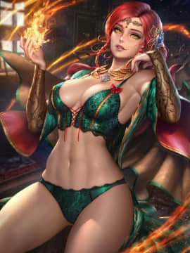 Artist ❤️❤️ NeoArtCorE [2020-11-17]_0418_408_Triss_Merigold_lingerie
