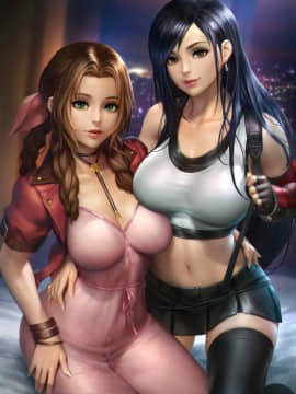Artist ❤️❤️ NeoArtCorE [2020-11-17]_0429_419_Tifa_x_Aerith_hi_res