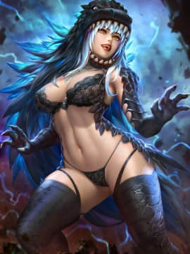Artist ❤️❤️ NeoArtCorE [2020-11-17]_0460_450_Godzilla_lingerie